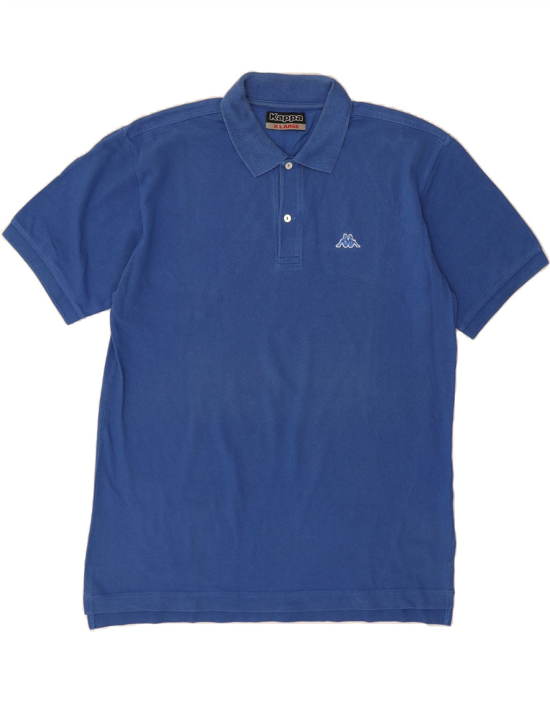 KAPPA Mens Polo Shirt XL Blue Cotton Vintage Kappa and Second-Hand Kappa from Messina Hembry 