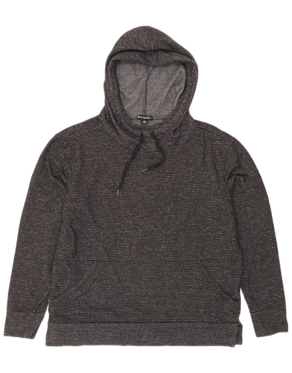 Felpa con cappuccio da donna Champion UK 14 Cotone chiazzato grigio medio