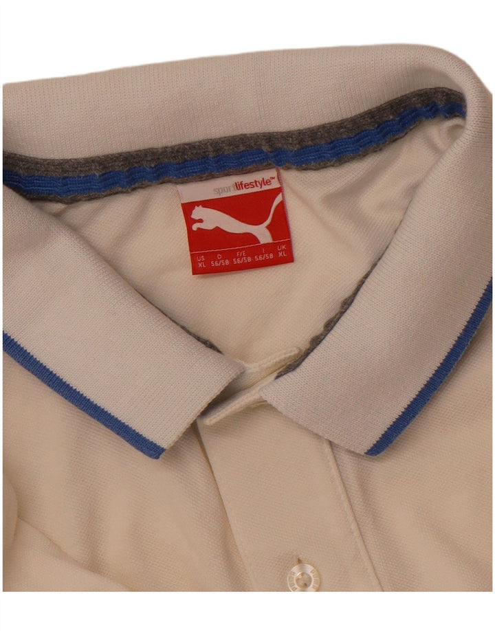 PUMA Poloshirt til mænd XL Off White