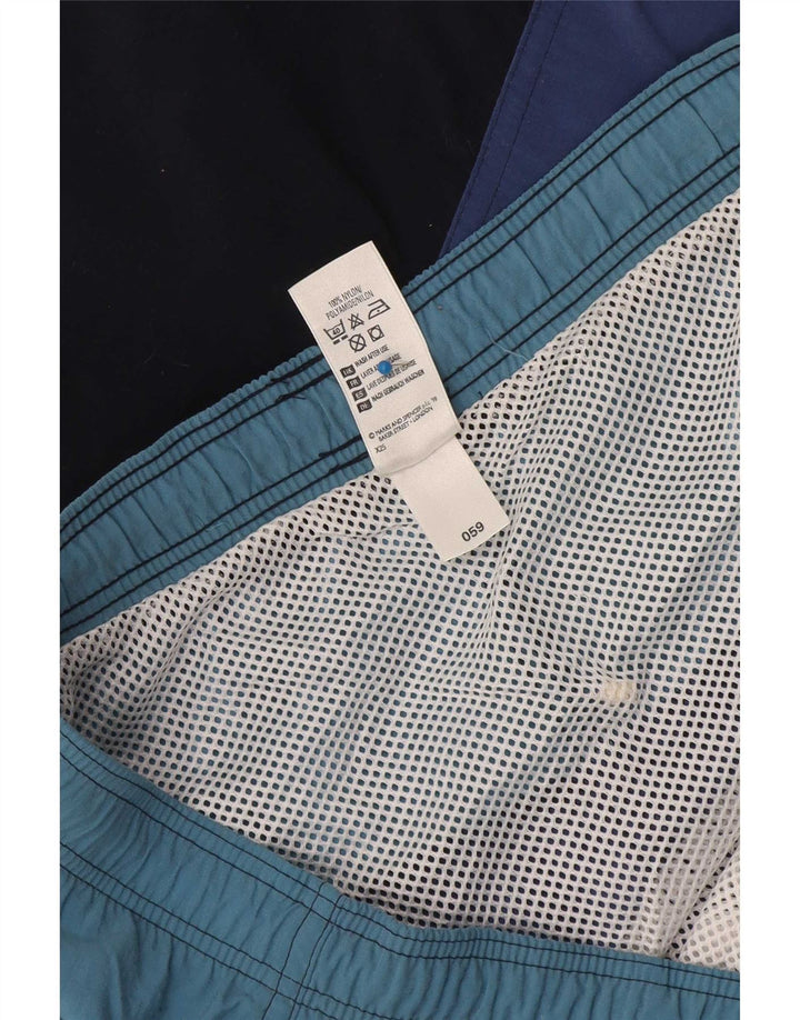 Marks & Spencer Mens St. Michael Swimming Shorts Large Blue Colourblock
