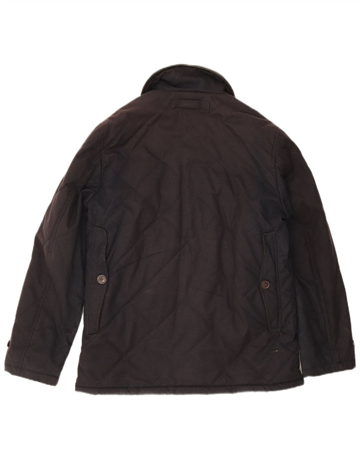 Gant Herre Quiltet Utility Jacket UK 38 Medium Navy Blue