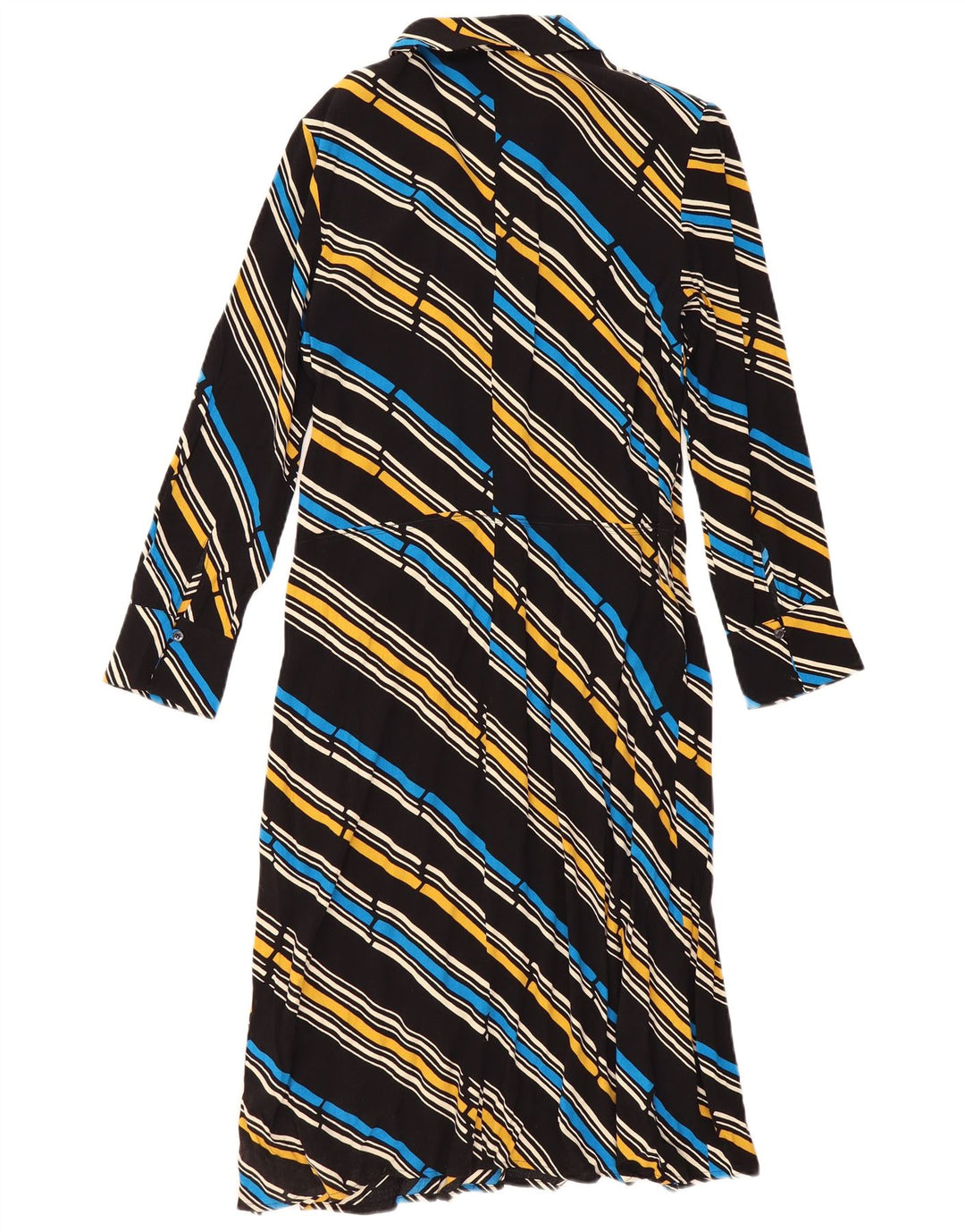 Max & Co. Womens Long Sleeve Maxi Dress UK 12 Medium Multicoloured Striped