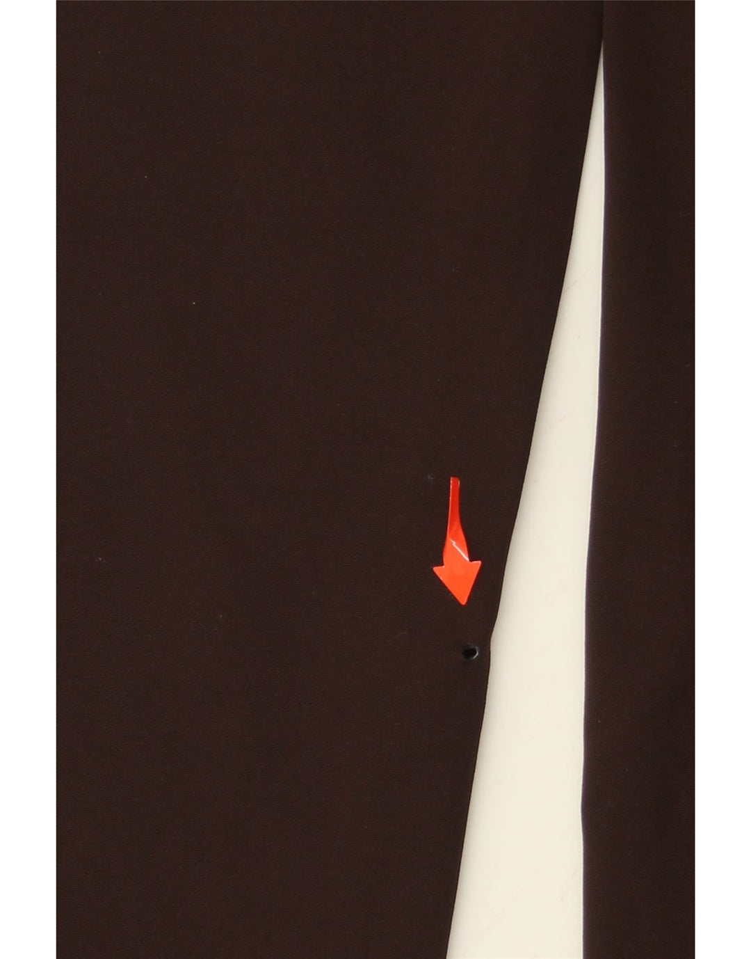 ROCCOBAROCCO Womens Straight Casual Trousers W31 L29 Brown Polyamide Vintage Roccobarocco and Second-Hand Roccobarocco from Messina Hembry 