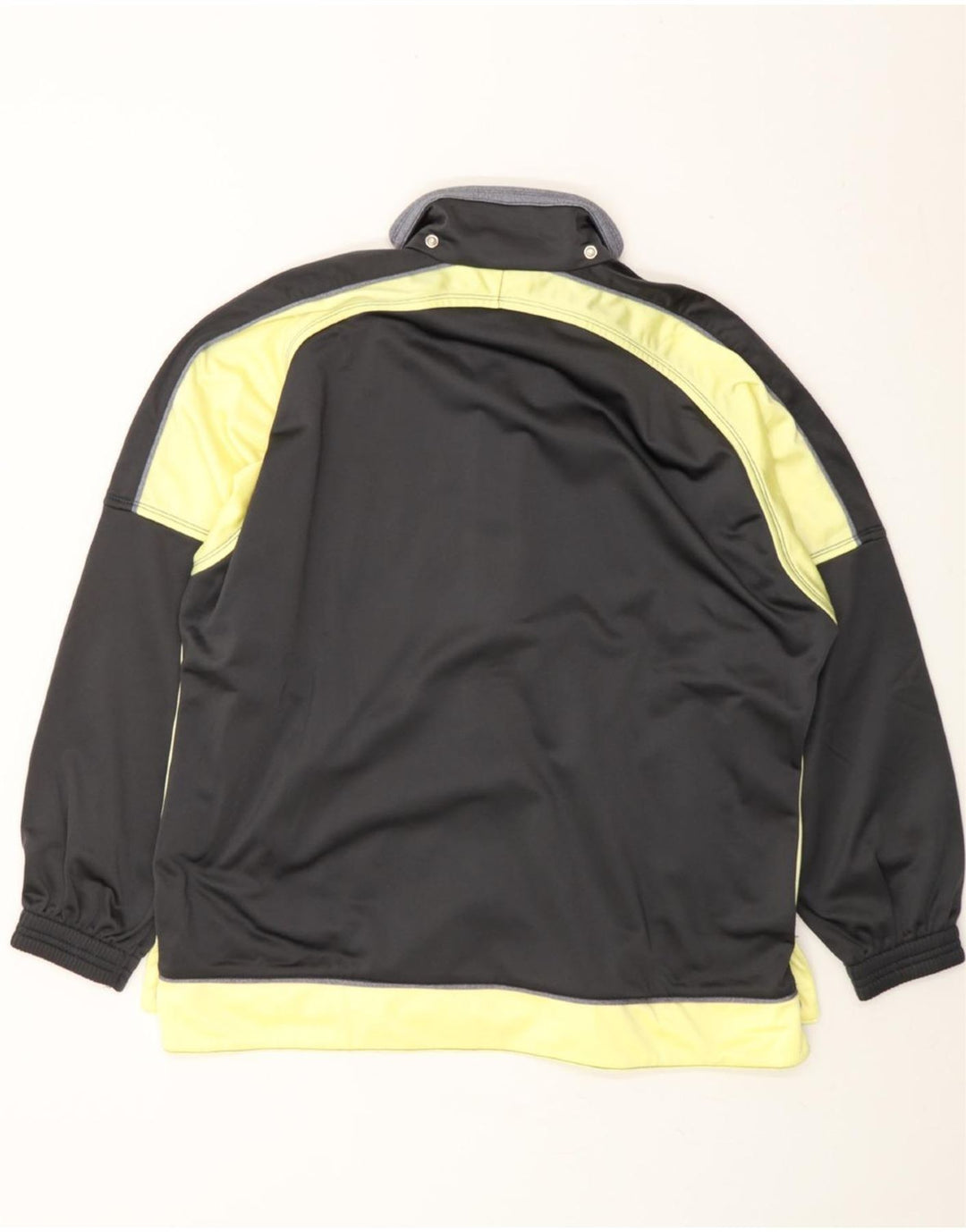 DIADORA Womens Tracksuit Top Jacket UK 10 Small Black Colourblock Vintage Diadora and Second-Hand Diadora from Messina Hembry 