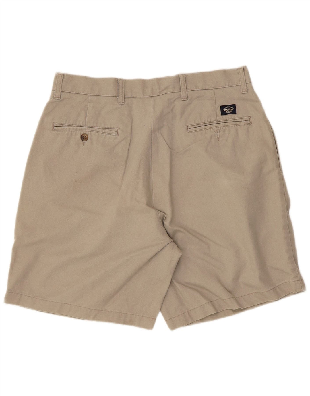 Dockers Herre Khakis Pegged Chino Shorts W33 Medium Beige Bomuld