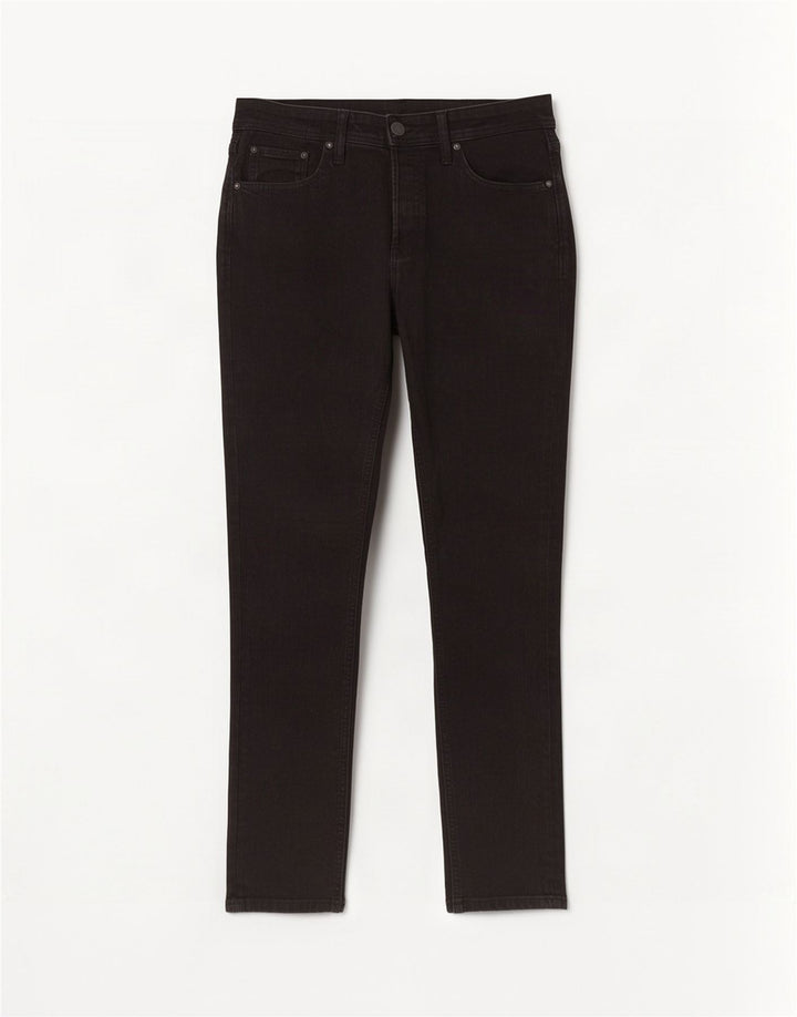 Jack & Jones Mens GLENN Slim Jeans W33 L34 Black Cotton