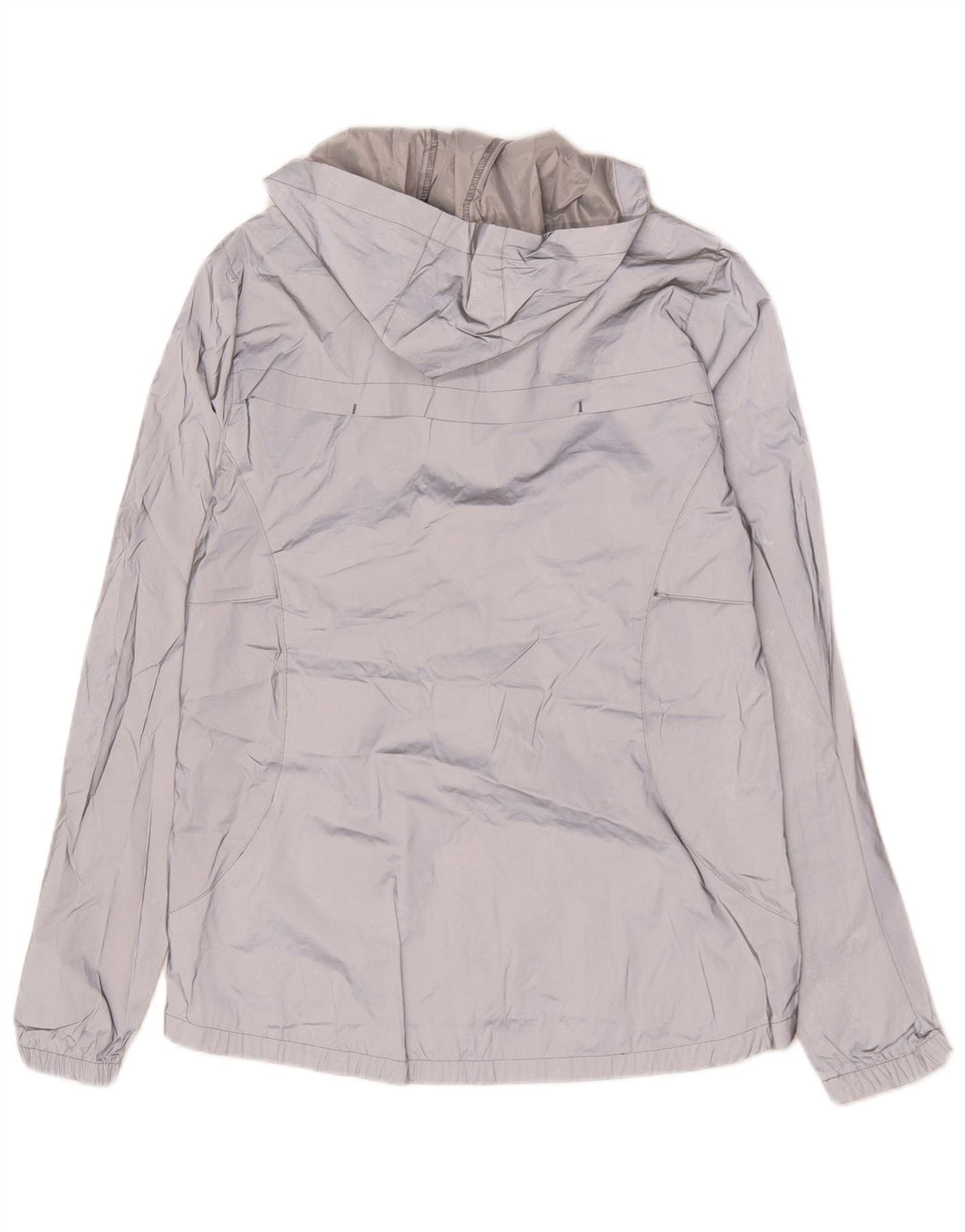 Mountain Warehouse Womens Hooded Rain Jacket UK 12 Medium Purple Polyester