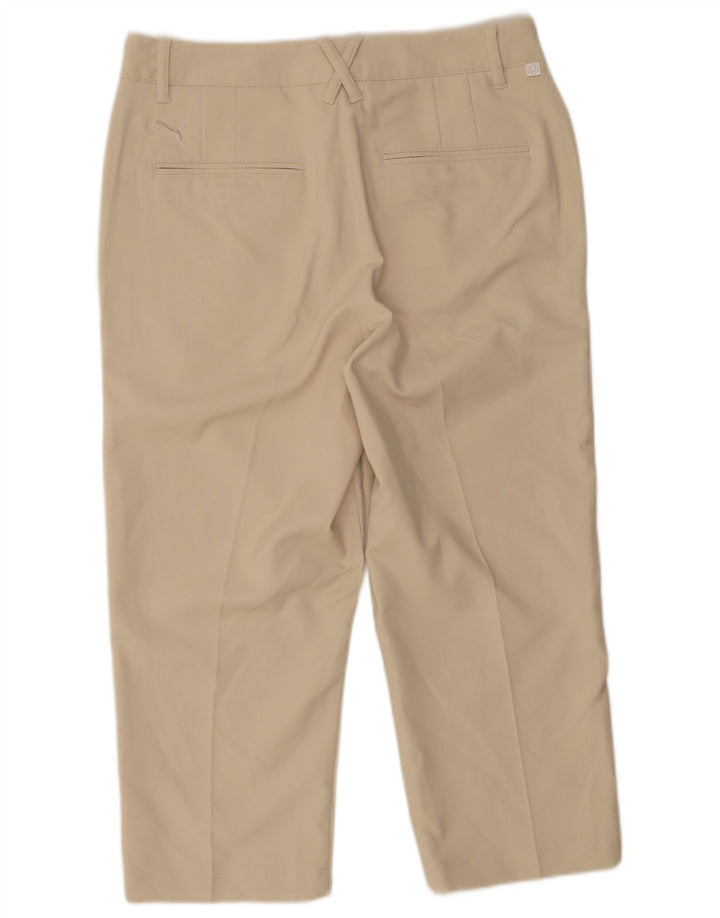 Pantalón Capri Mujer Puma W28 L20 Poliéster Beige