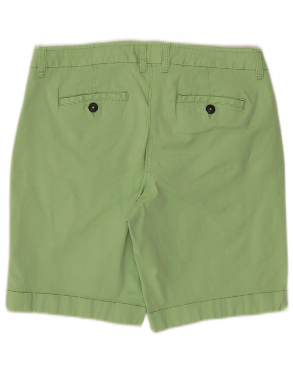 Boden Γυναικείο κανονικό σορτς Chino UK 10 Small W30 πράσινο βαμβακερό