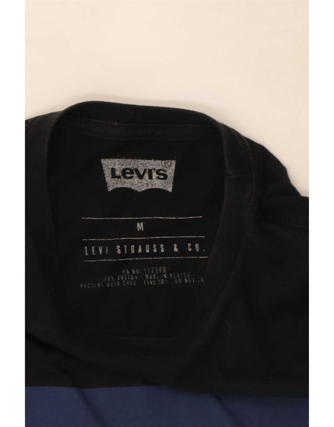 Levi's Tee-Shirt Graphique Homme Noir Moyen