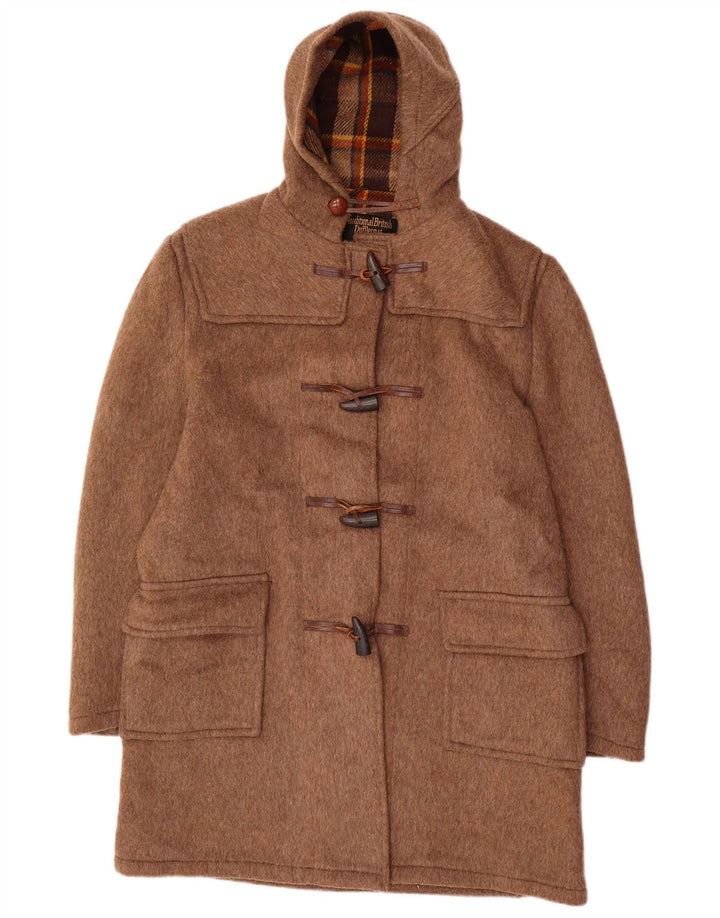 THE BRITISH DUFFLE CO Duffle-coat surdimensionné pour femme UK 16 Large Marron