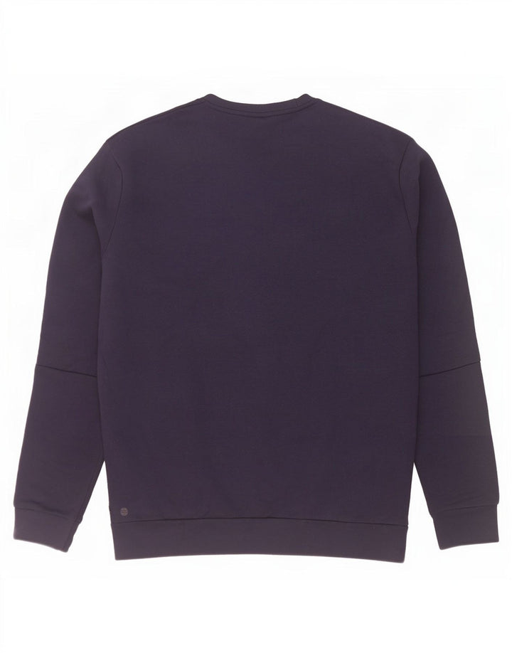 Adidas Sweat-shirt Homme Bleu Marine Moyen Polyester