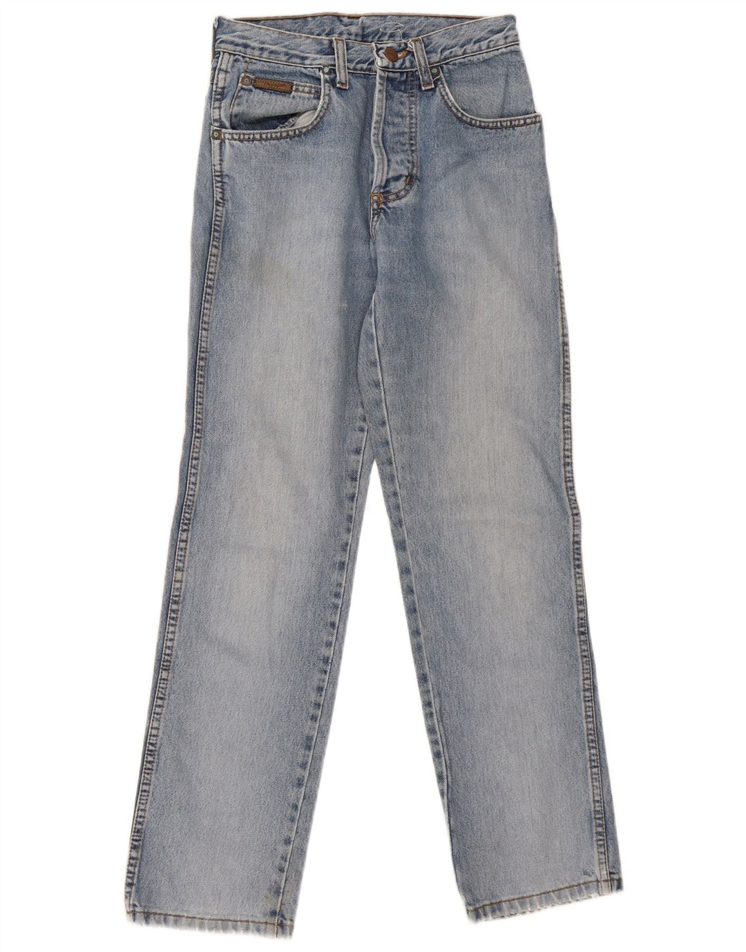 Wrangler Damen Straight Jeans W26 L29 Blau