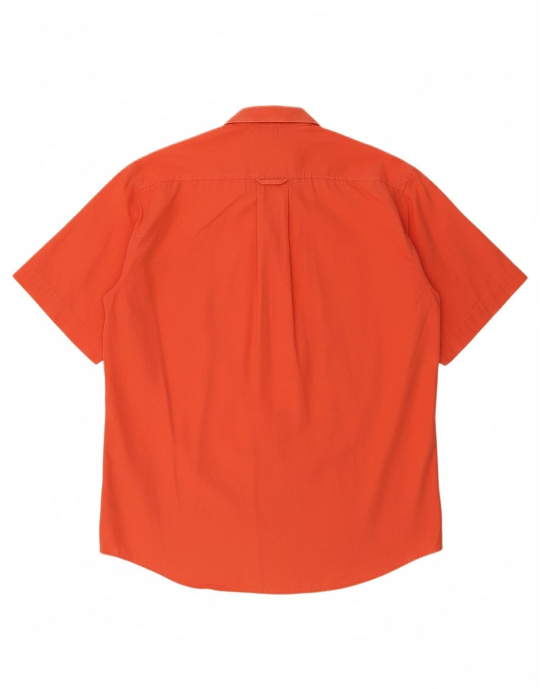 LEVI'S Mens Short Sleeve Shirt Small Orange Cotton