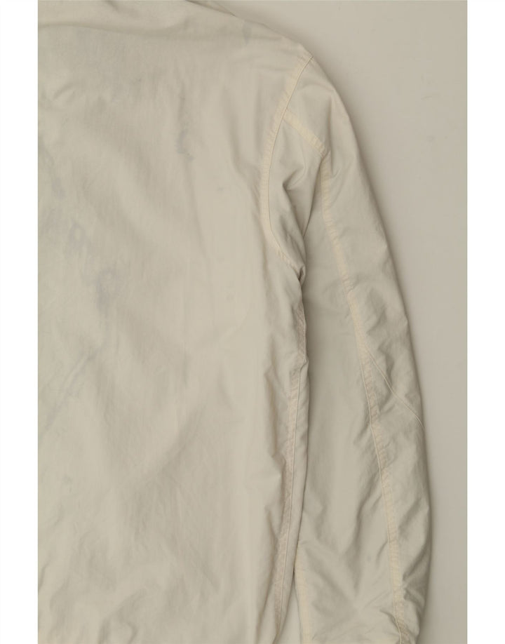 TIMBERLAND Mens Rain Jacket UK 38 Medium White Polyester Vintage Timberland and Second-Hand Timberland from Messina Hembry 
