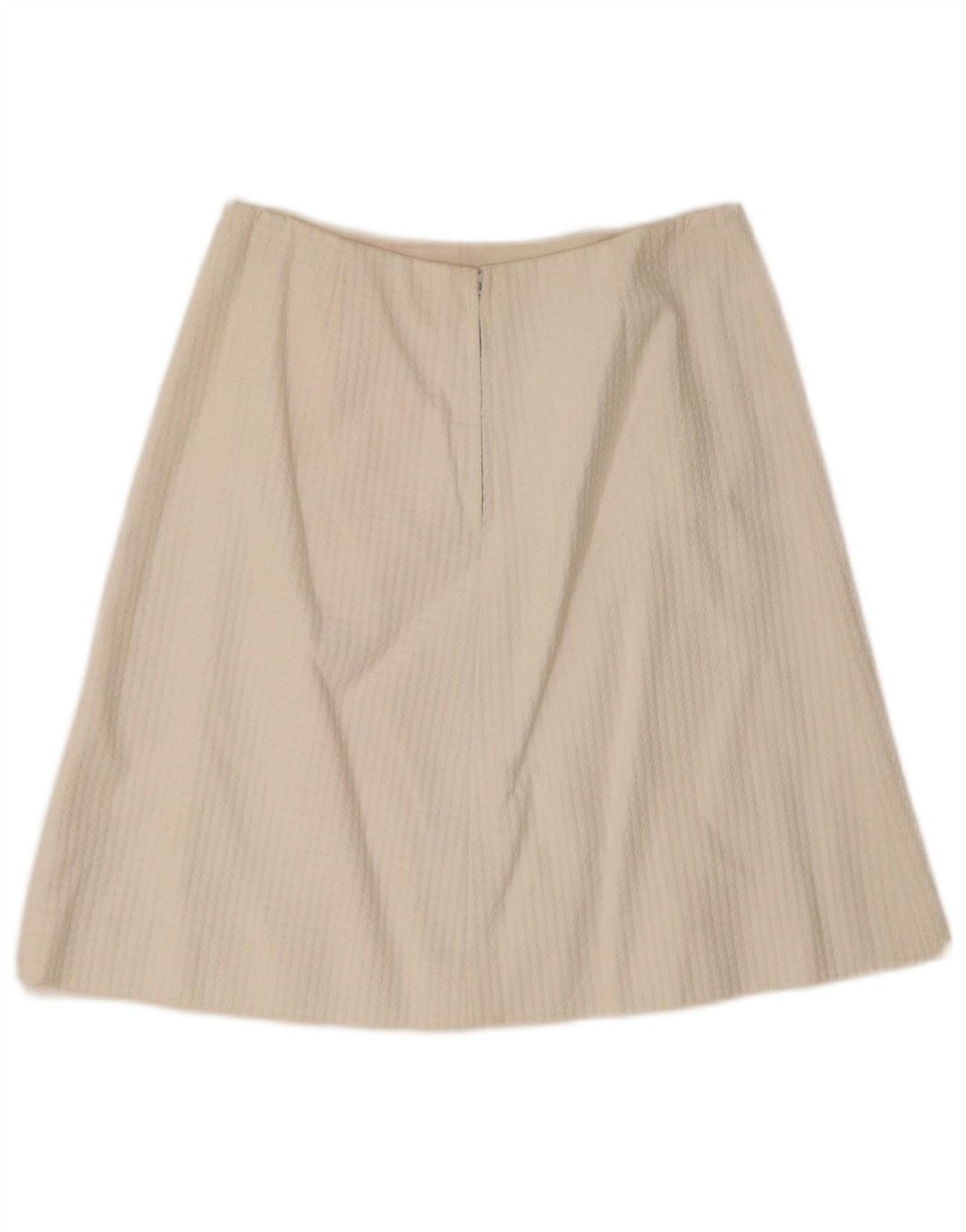 Vintage Womens A-Line Skirt IT 46 Large W28  White