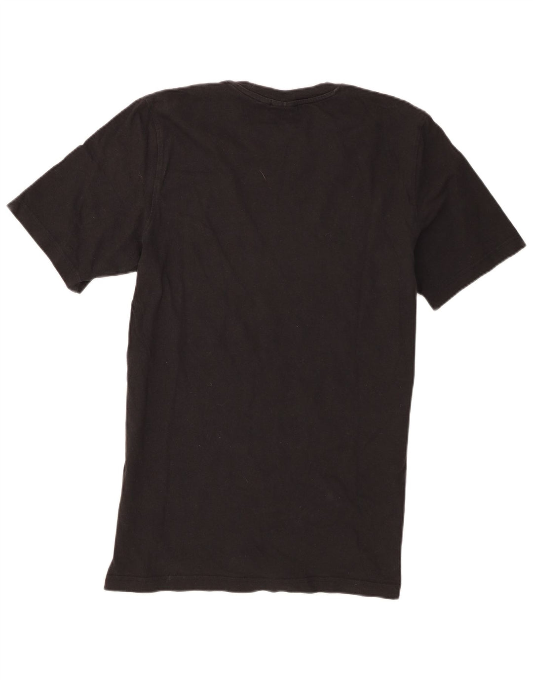 Adidas Mens Graphic T-Shirt Top Medium Black Cotton