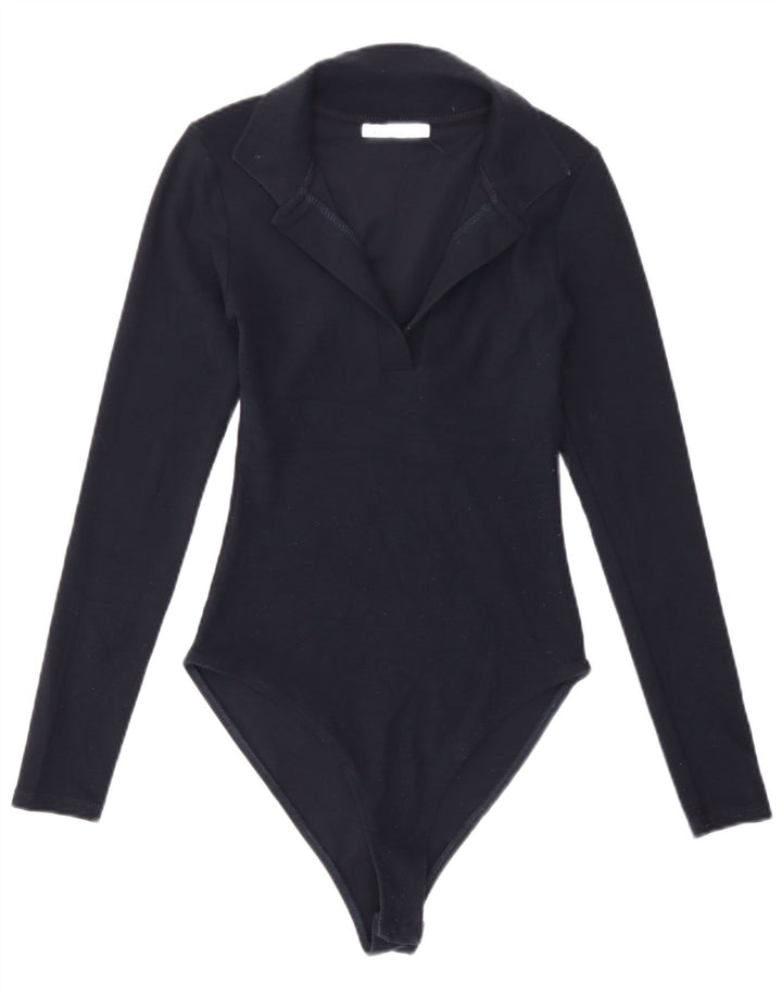 Body Zara Mujer UK 8 Small Azul Marino