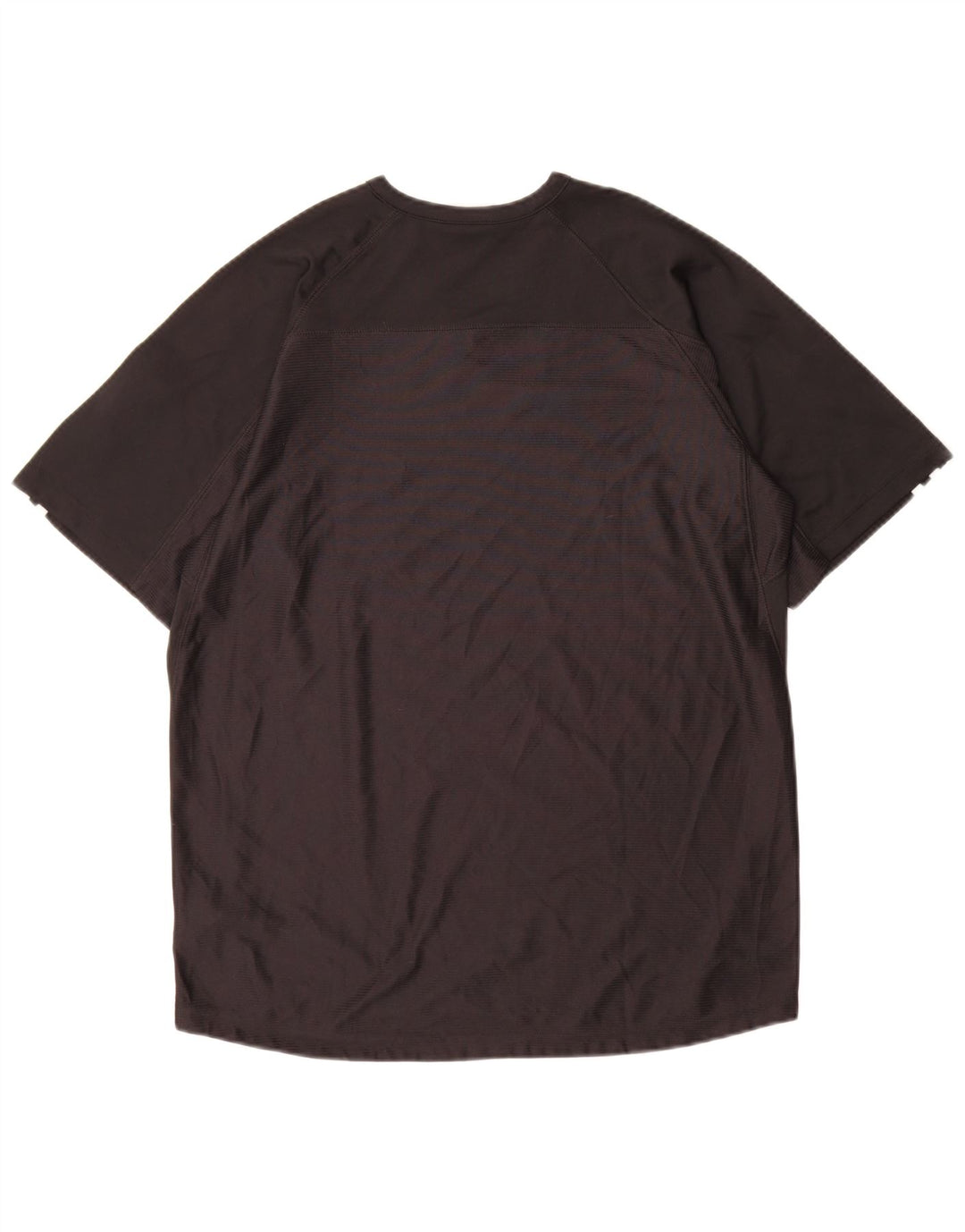 Adidas Mens Climacool T-Shirt Top Medium Black Colourblock Polyester