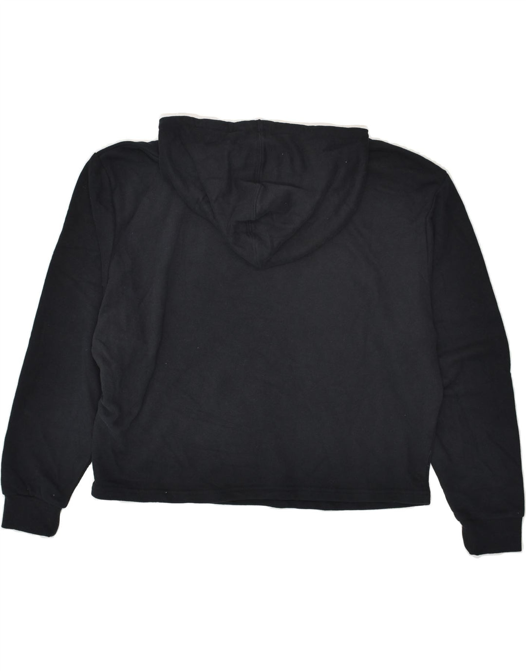 PUMA Womens Oversized Graphic Hoodie Jumper UK 18 XL Black Cotton | Vintage Puma | Thrift | Second-Hand Puma | Used Clothing | Messina Hembry 