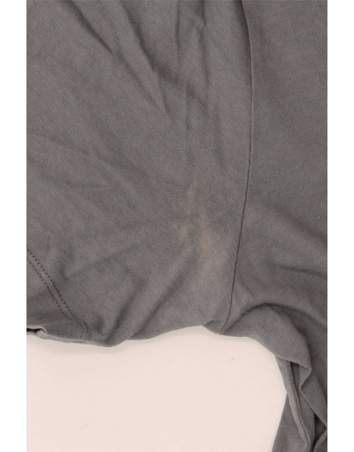 Nike Mens T-Shirt Top Small Grey Cotton