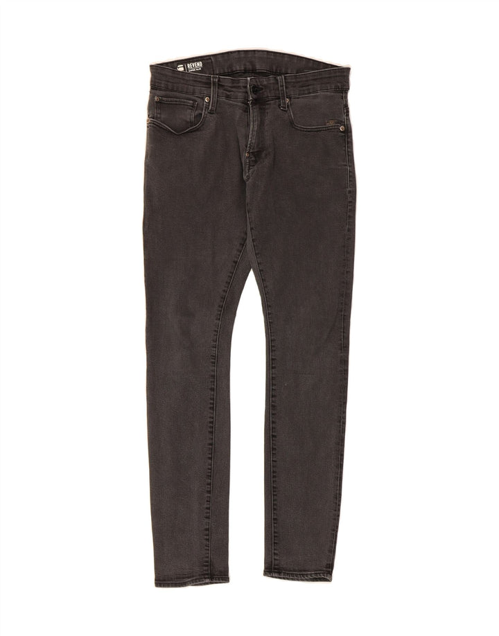 G-STAR Womens Revend Super Slim Jeans W31 L32 Black Vintage G-Star and Second-Hand G-Star from Messina Hembry 