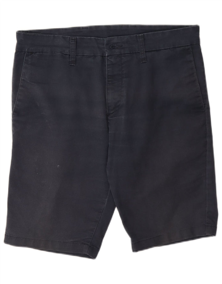 Carhartt Herre Chino Shorts W33 Medium Marineblå Bomuld