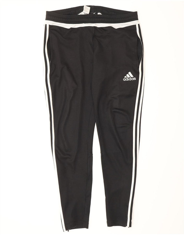 ADIDAS Mens Climalite Tracksuit Trousers Medium  Black Colourblock