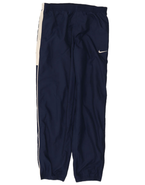 Nike Pantalon de survêtement pour homme UK 36/38 Small Bleu marine Colourblock