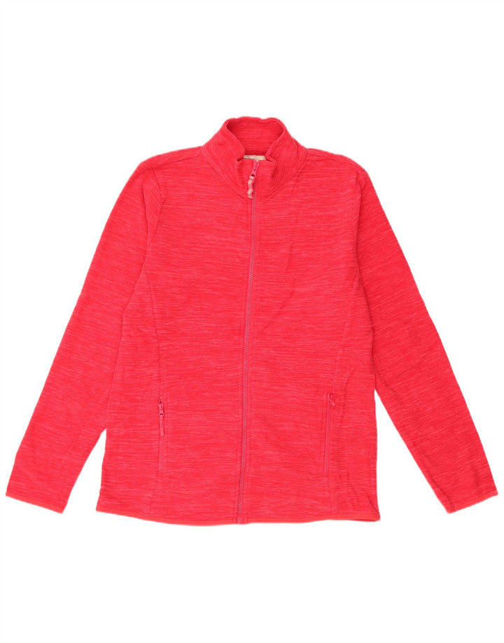 Mountain Warehouse Dame Fleecejakke UK 14 Large Pink Polyester