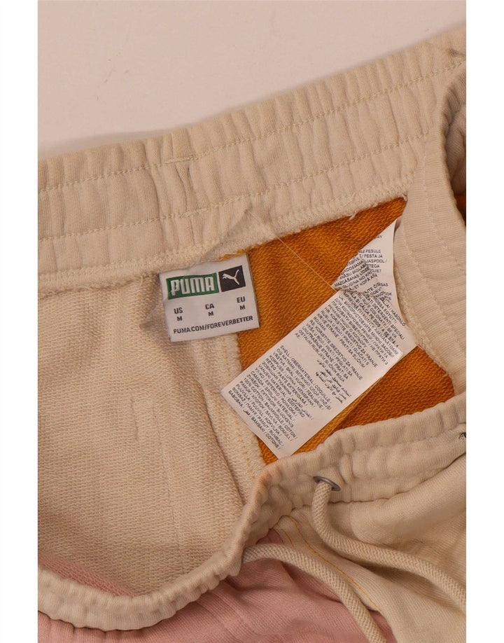 Puma Mens Sport Shorts Médio Multicolorido Colorblock Algodão