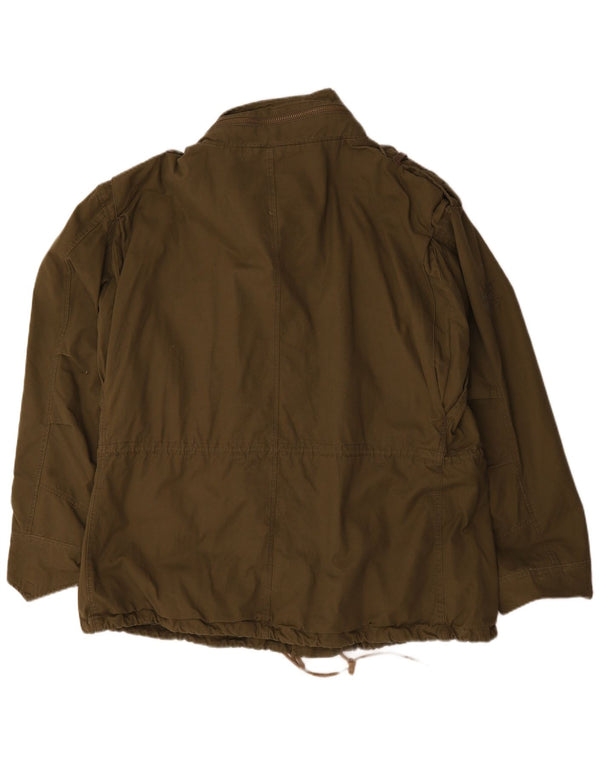 Brandit Chaqueta militar para hombre UK 48 4XL Algodón caqui