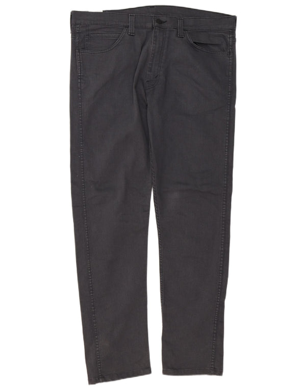 Levi's Mens 508 Straight Casual Παντελόνι W36 L31 Γκρι βαμβακερό