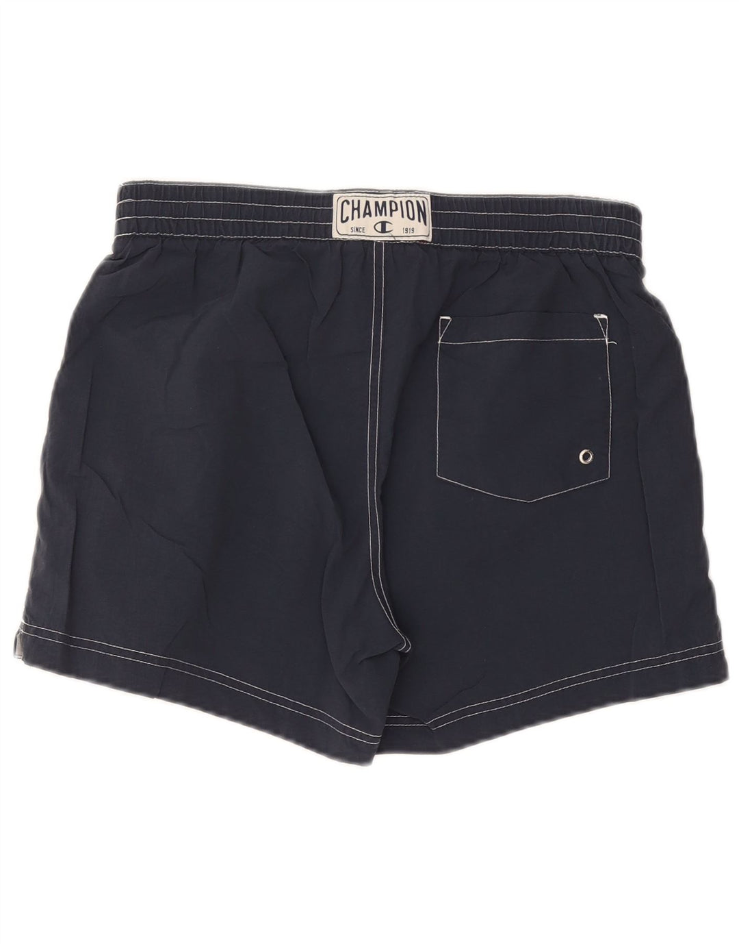 CHAMPION Mens Swimming Shorts Medium  Navy Blue