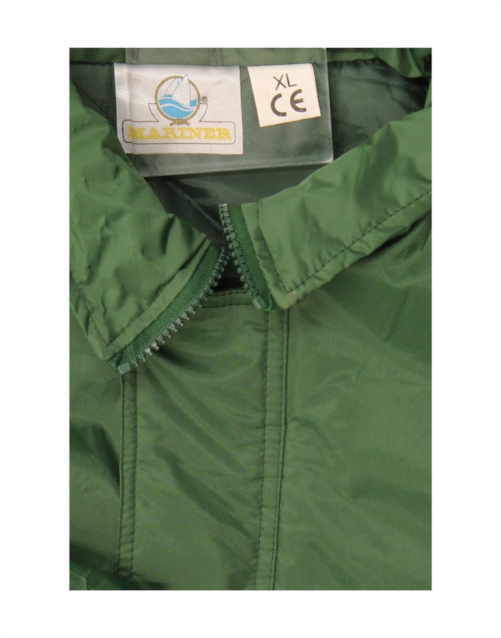 Jaqueta utilitária masculina VINTAGE UK 42 XL verde