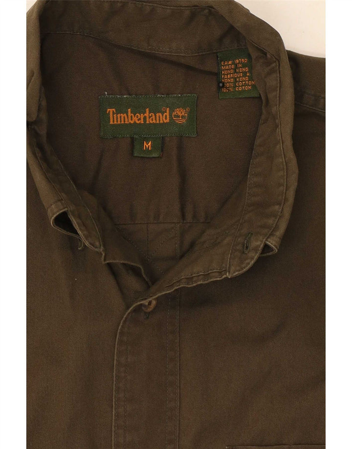 Camisa Timberland Hombre Medium Khaki Algodón