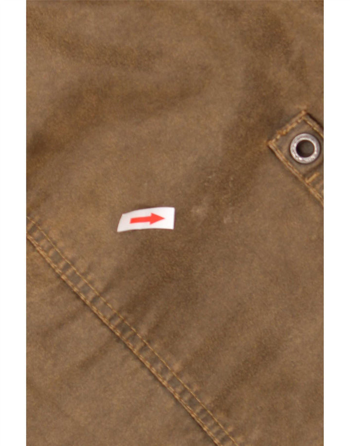 Camel Active Ανδρικό Στρατιωτικό Μπουφάν IT 52 XL Καφέ Βαμβακερό