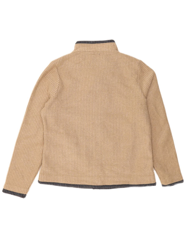 Weird Fish Chaqueta polar para mujer UK 46 Large Beige Poliéster