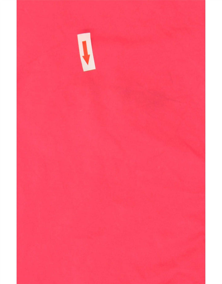 Adidas Womens Climacool T-Shirt Top UK 8 Small Red Polyester