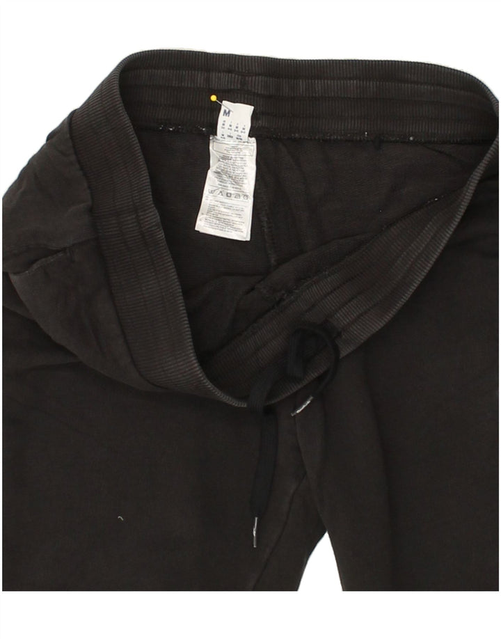 REEBOK Womens Tracksuit Trousers UK 12/14 Medium Black Cotton Vintage Reebok and Second-Hand Reebok from Messina Hembry 