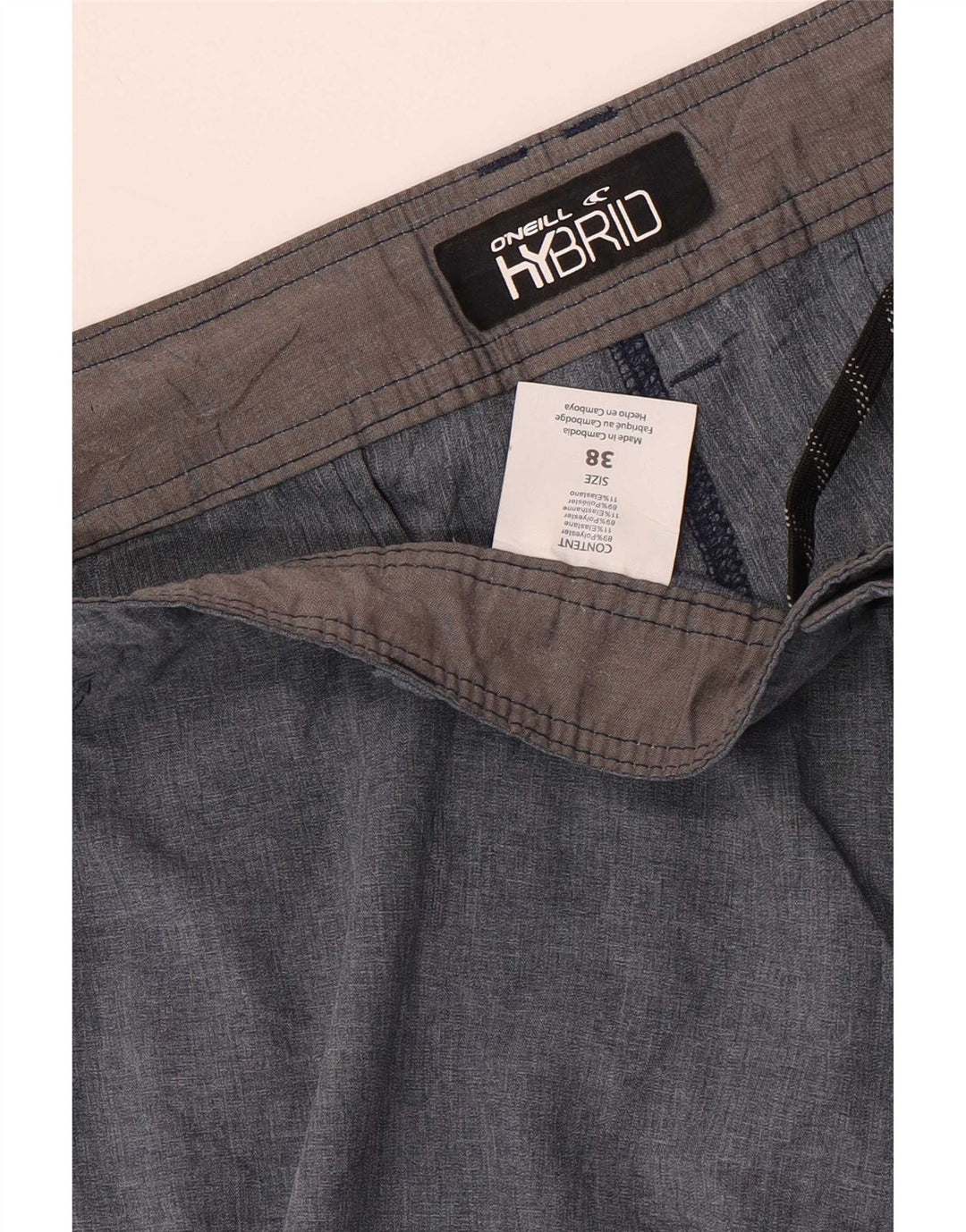 Pantaloni scurți chino pentru bărbați O'Neill W38 XL poliester gri