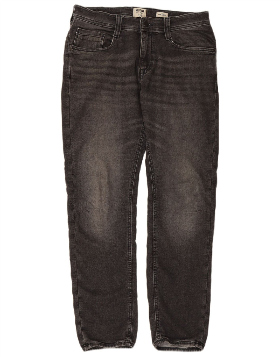 MUSTANG Mens Oregon Tapered Jeans W34 L31  Grey