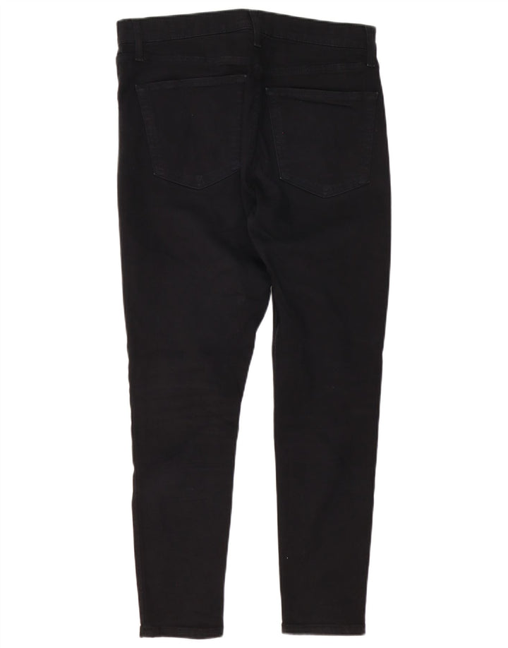 Topshop Womens Jamie Skinny Jeans W32 L26 Black Elastane