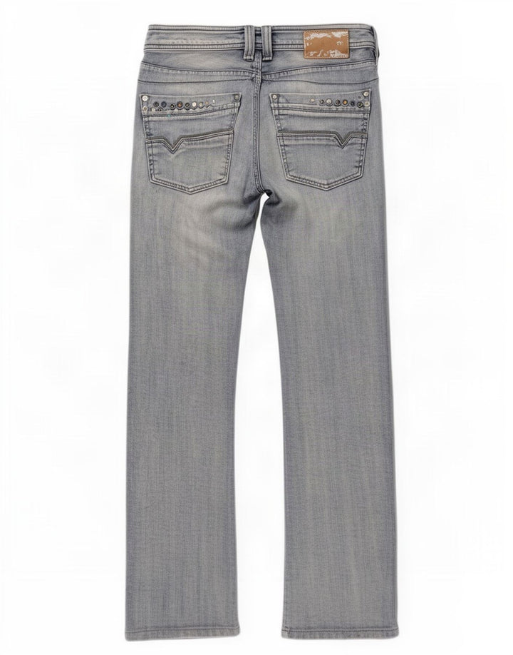 Diesel Mens Timmen Straight Jeans W31 L30 Blue Cotton