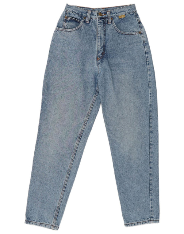 Vaqueros Cónicos De Talle Alto Para Mujer Paradise W27 L27 Algodón Azul