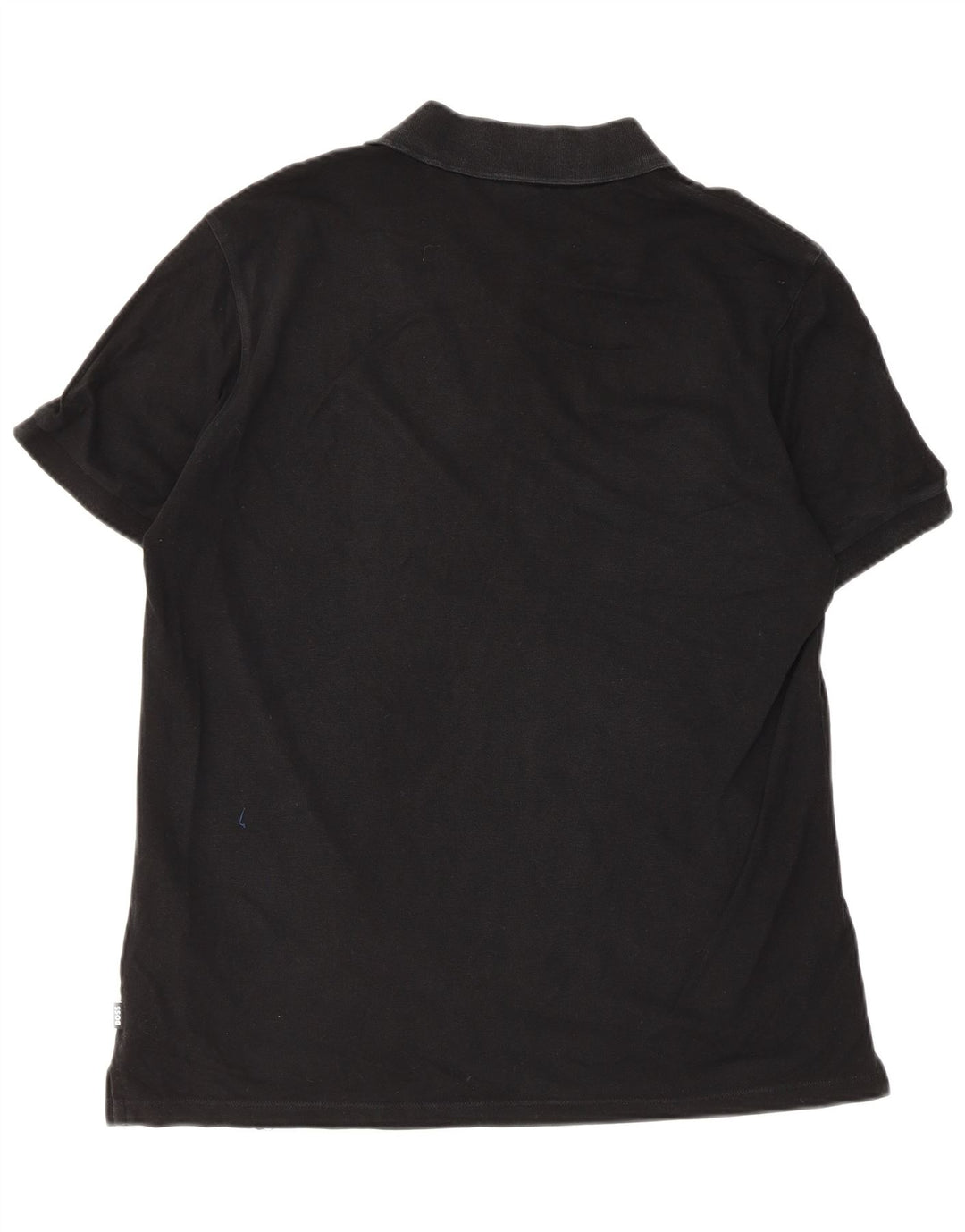 Hugo Boss Mens Polo Shirt XL Black Cotton