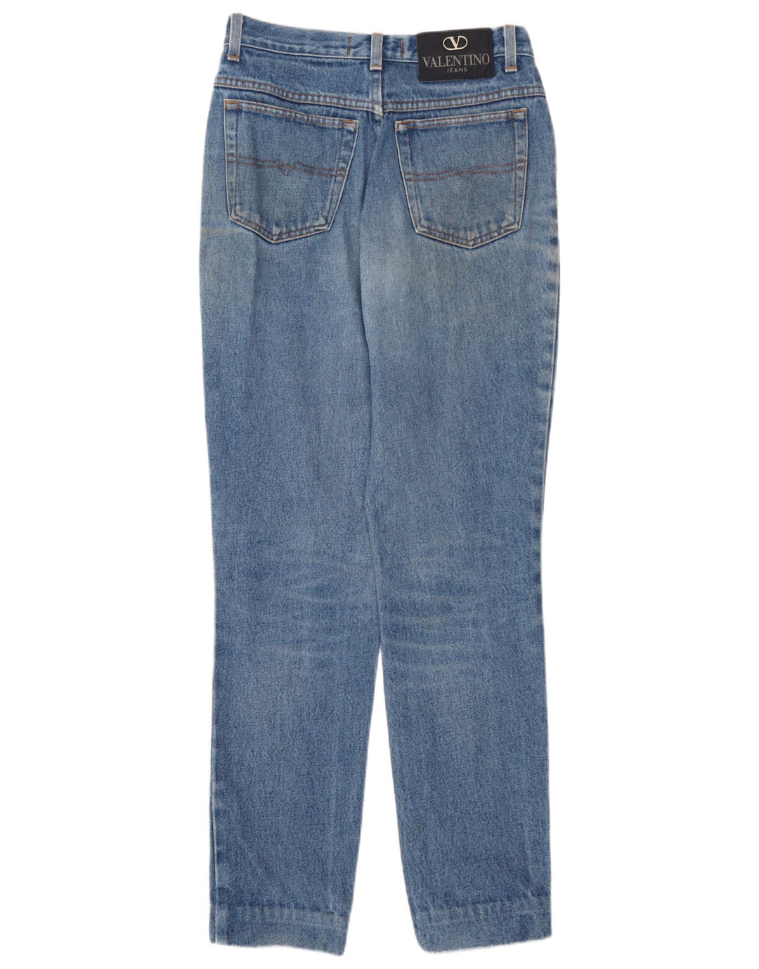 Valentino koniske jeans til kvinder W26 L30 Blå