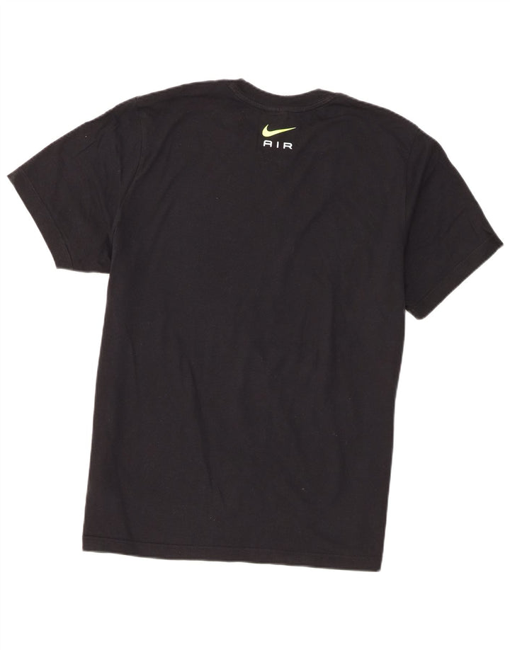 Nike Mens Graphic T-Shirt Top Large Black Cotton