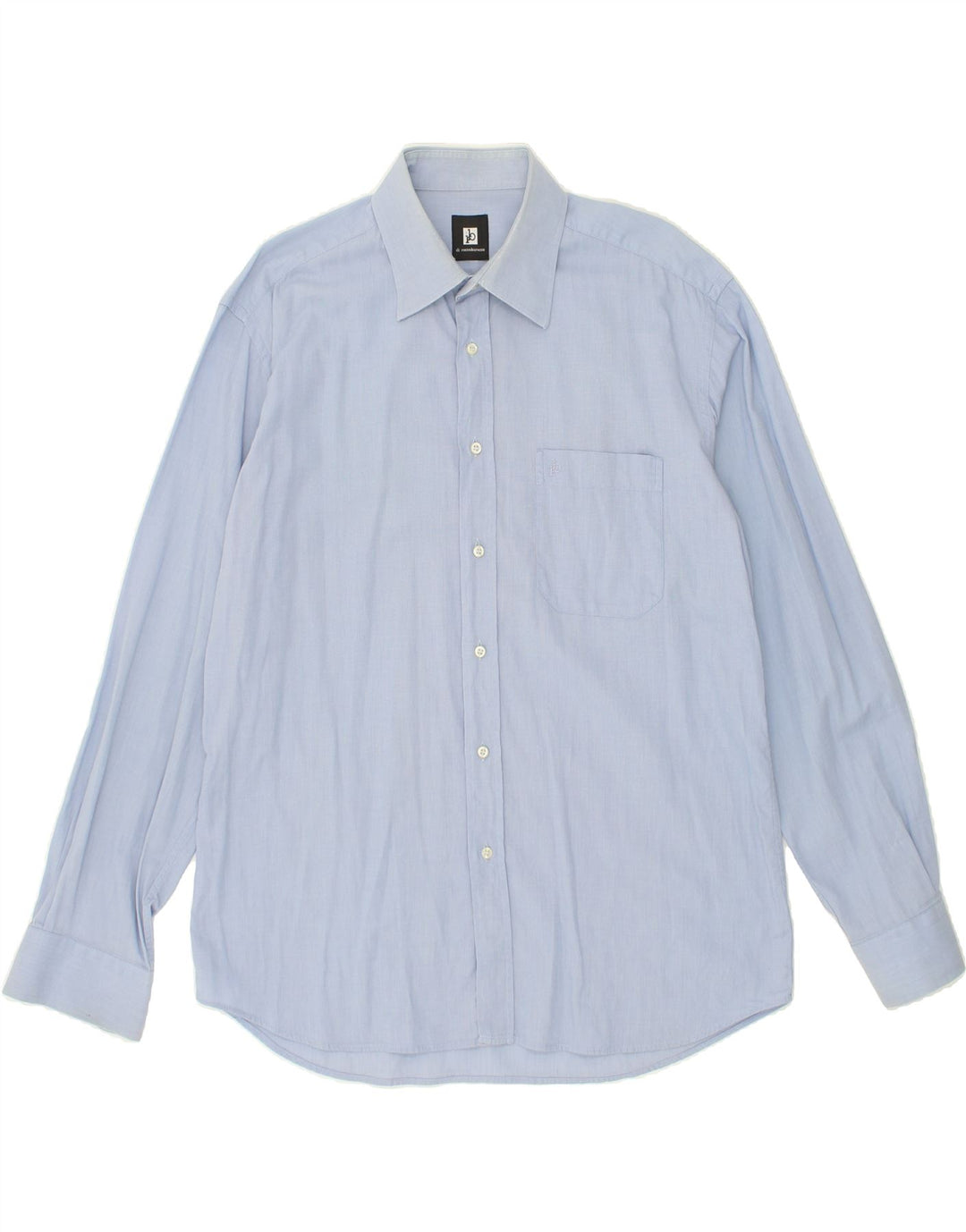 ROCCOBAROCCO Mens Shirt Size 16 1/2 42 Large Blue Cotton Vintage Roccobarocco and Second-Hand Roccobarocco from Messina Hembry 