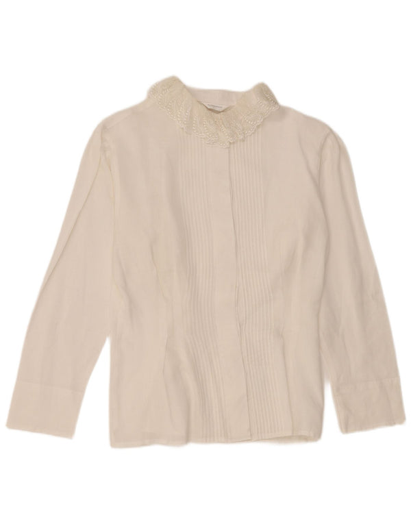 Γυναικείο πουκάμισο Hammer Μπλούζα EU 40 Medium White Ramie